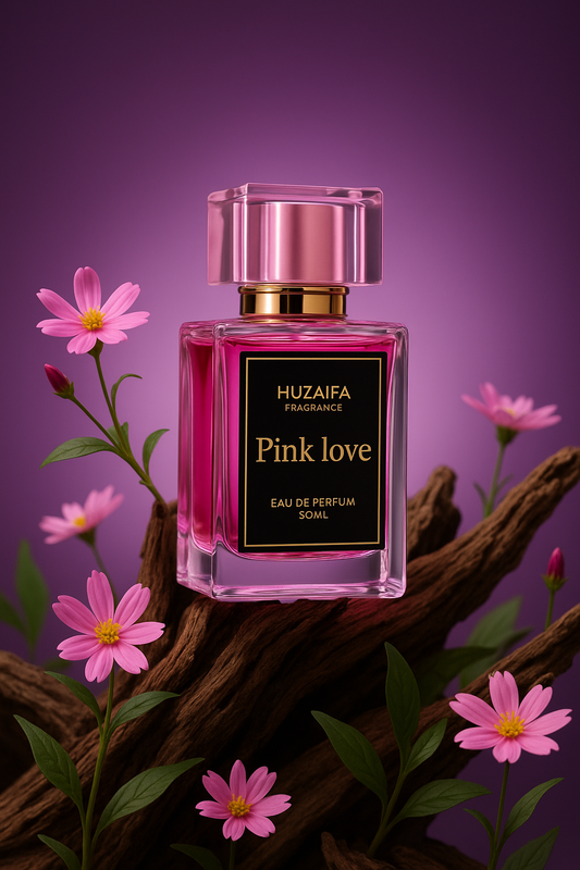 Pink Love by Huzaifa Fragrances(50ml)